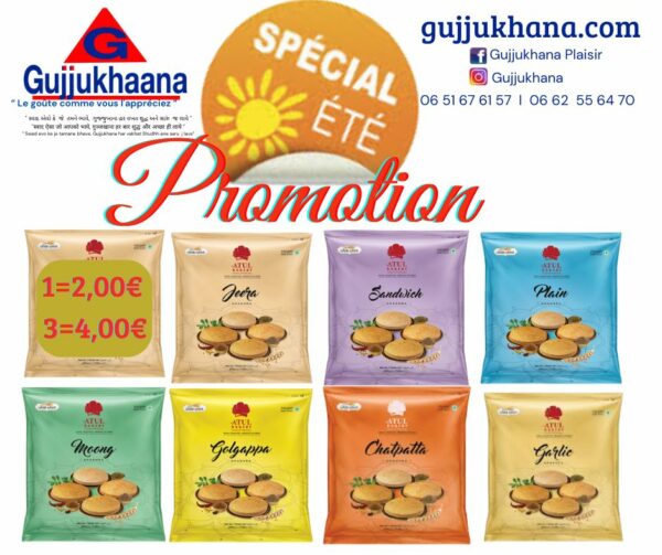 Atul- spéciale été -Khakhra 200gm