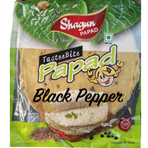 Gujjukhana-Shagun Black Pepper Papad