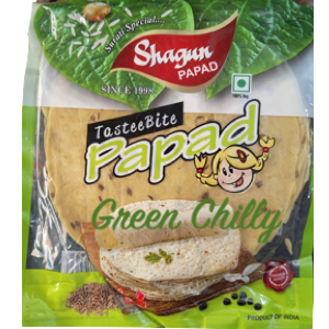 Gujjukhana-Shagun Green Chilly Papad