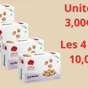 Atul Surti Biscuit Farmas-200gm - 4  boîtes